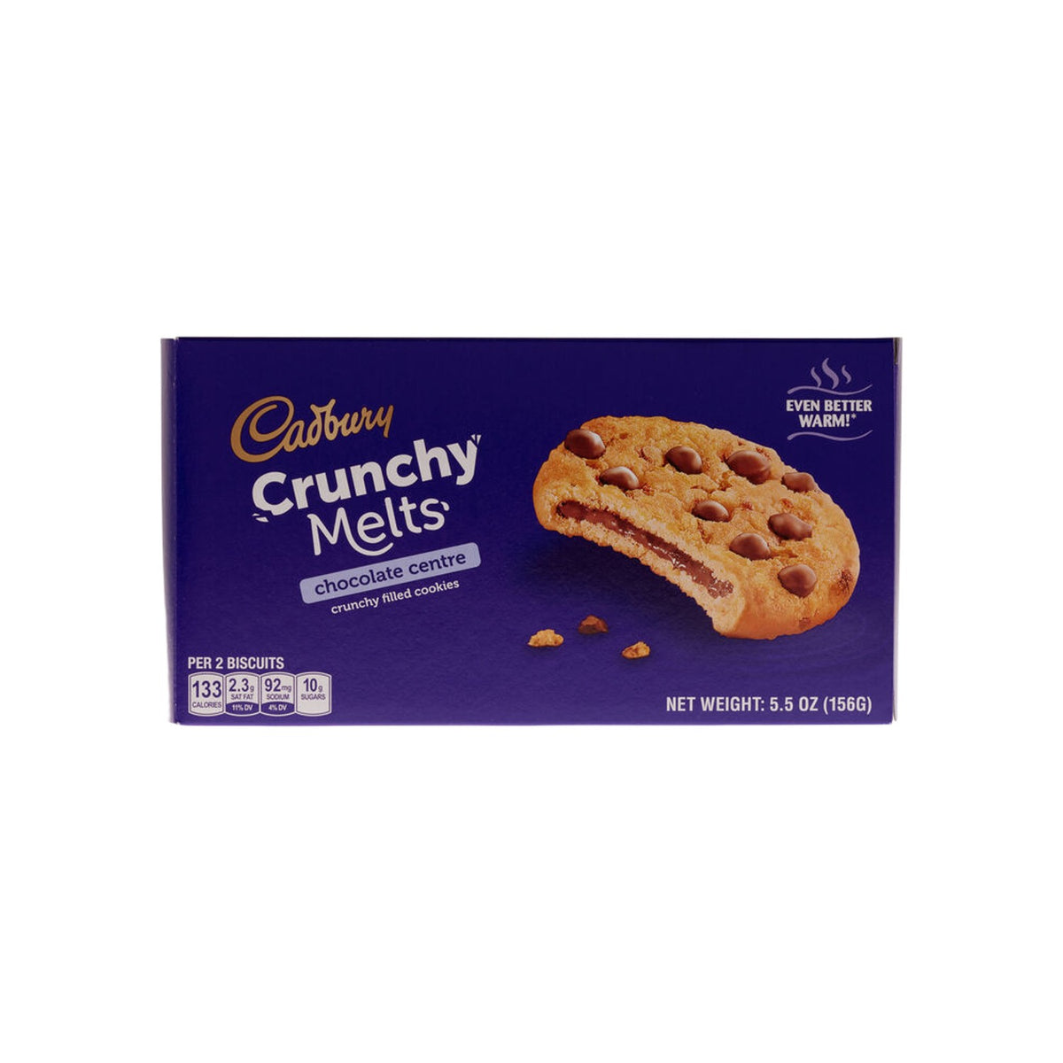 Cadbury Crunchy Melts Chocolate Centre Cookies (United Kingdom)