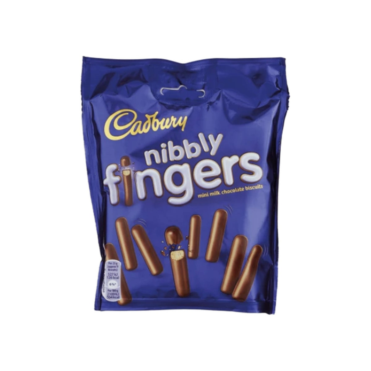 Cadbury Nibbly Fingers Milk Chocolate Biscuits (United Kingdom)