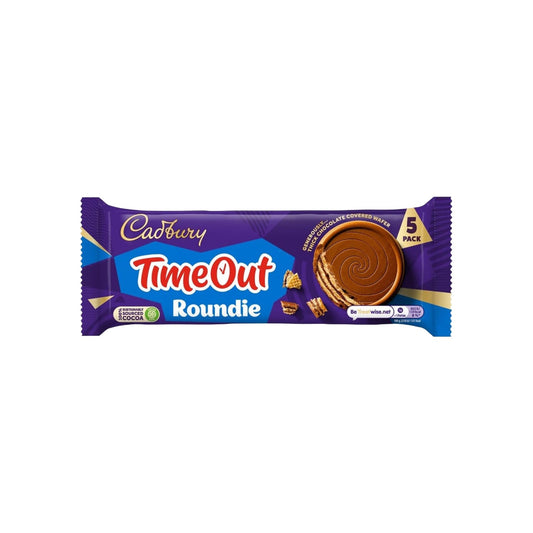 Cadbury Time Out Roundie Milk Chocolate Wafers (United Kingdom)