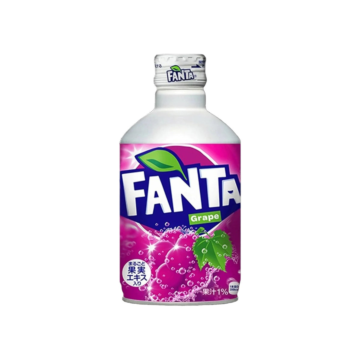 Fanta Grape Soda Bottle Can (Japan)