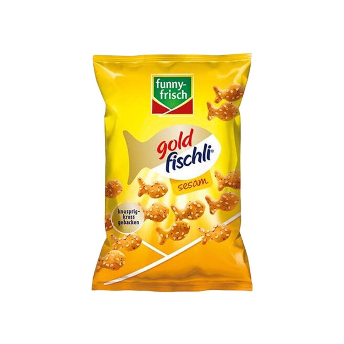 funny-frisch Goldfischli Sesam Crackers (Germany)