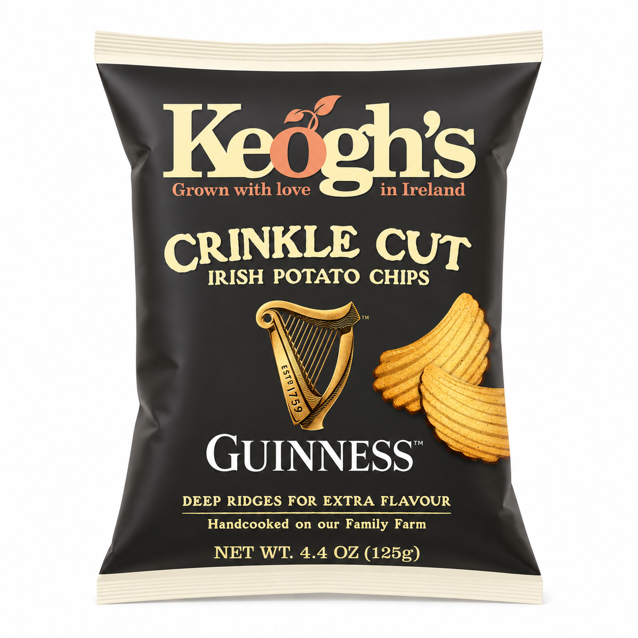 Keogh's Guinness Crinkle Cut (4.4 oz)(Ireland)