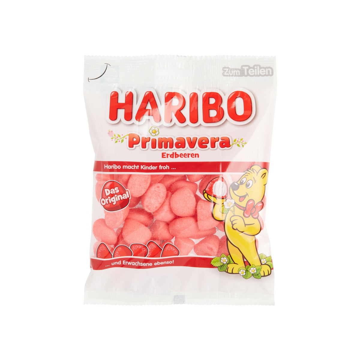 Haribo Primavera Erdbeeren Strawberry Marshmallow Candy (Germany)