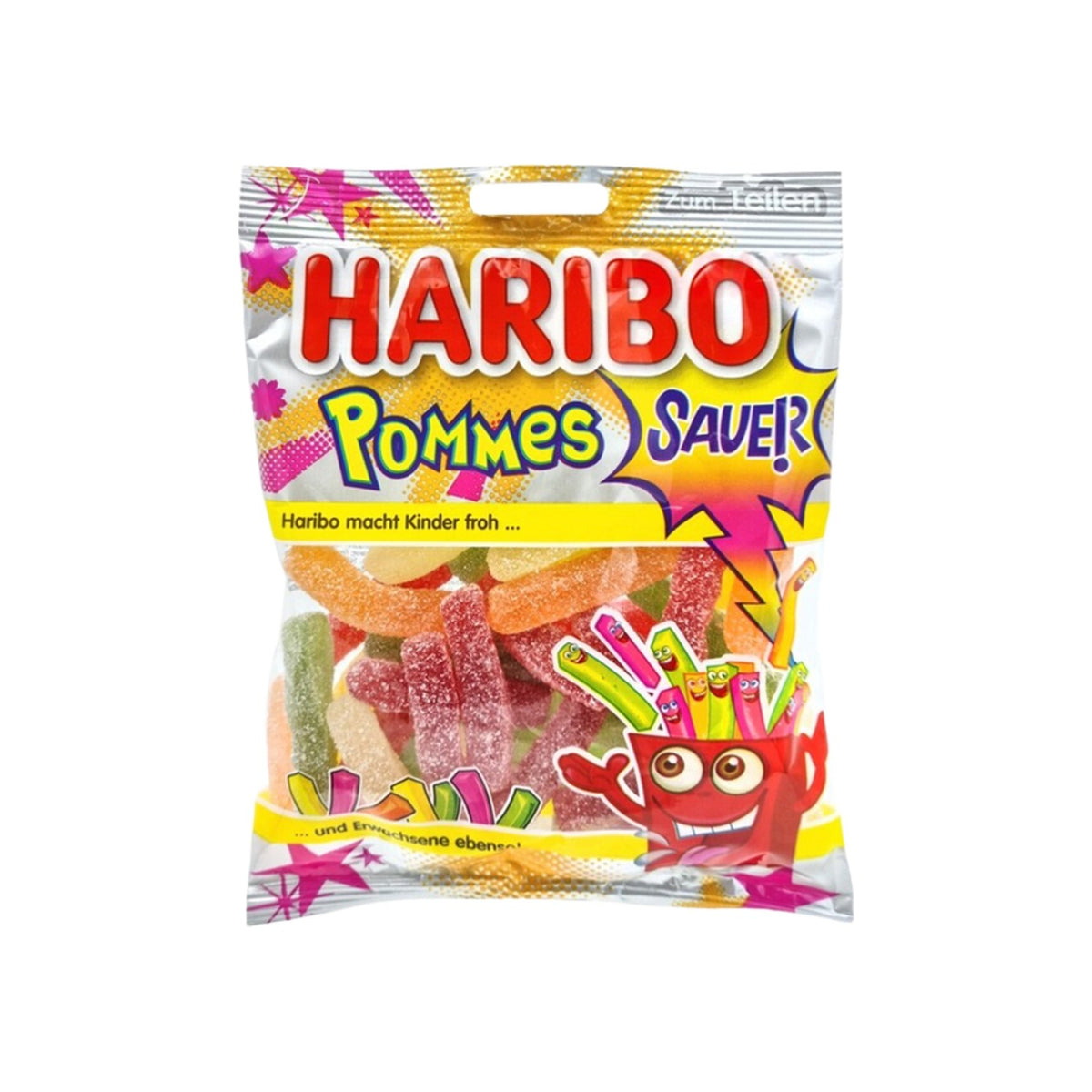 Haribo Saure Pommes Sour French Fries Gummies (Germany)