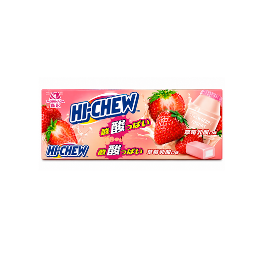 Morinaga Hi-Chew Strawberry Yogurt (Taiwan)