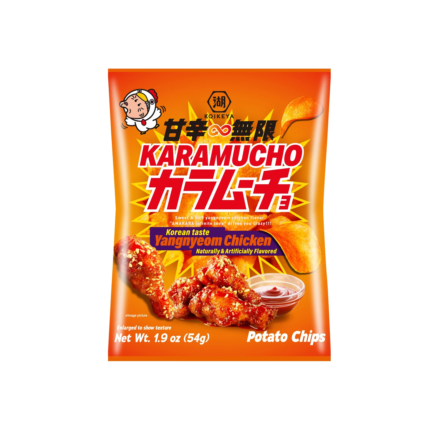 Koikeya Karamucho Yangnyeom Chicken (1.9oz)(Japan)
