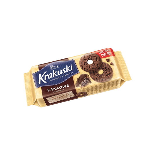 Krakuski Cacao Cookies (Poland)