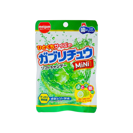 Meito Gaburi Chew Soft Candy Melon Soda (Japan)