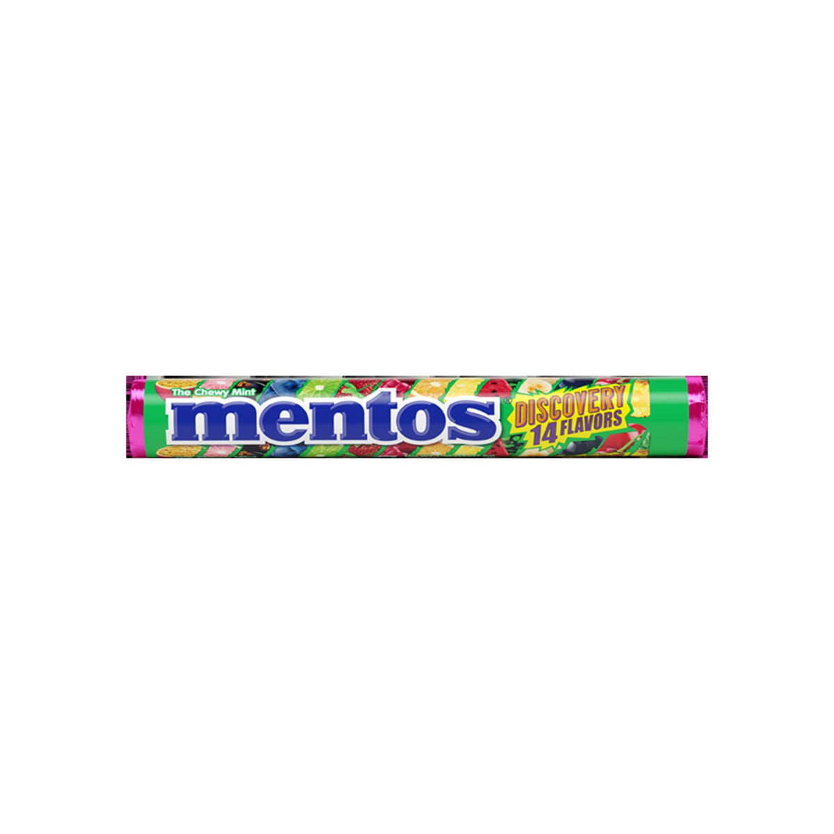 Mentos Discovery 14 Flavors Chewy Candy Roll (Netherlands)
