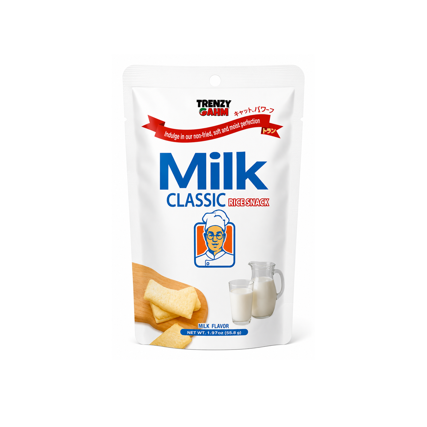 (Orbit) Trenzy Gahm Milk Classic Rice Crackers