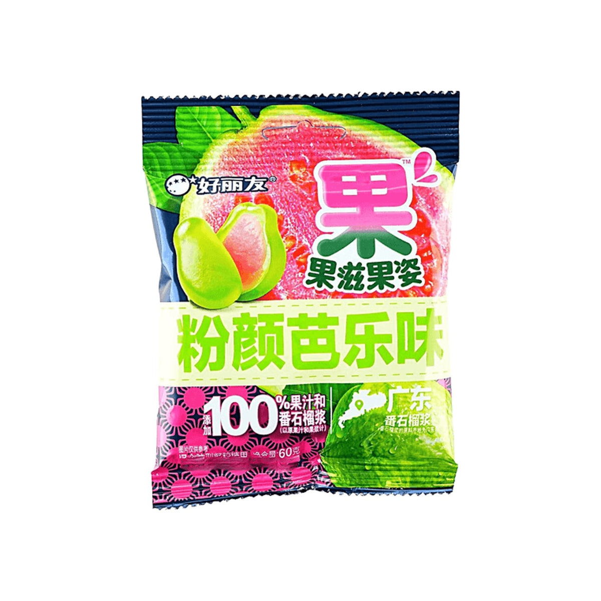 Orion Pink Guava Soft Gummy Candy (China)