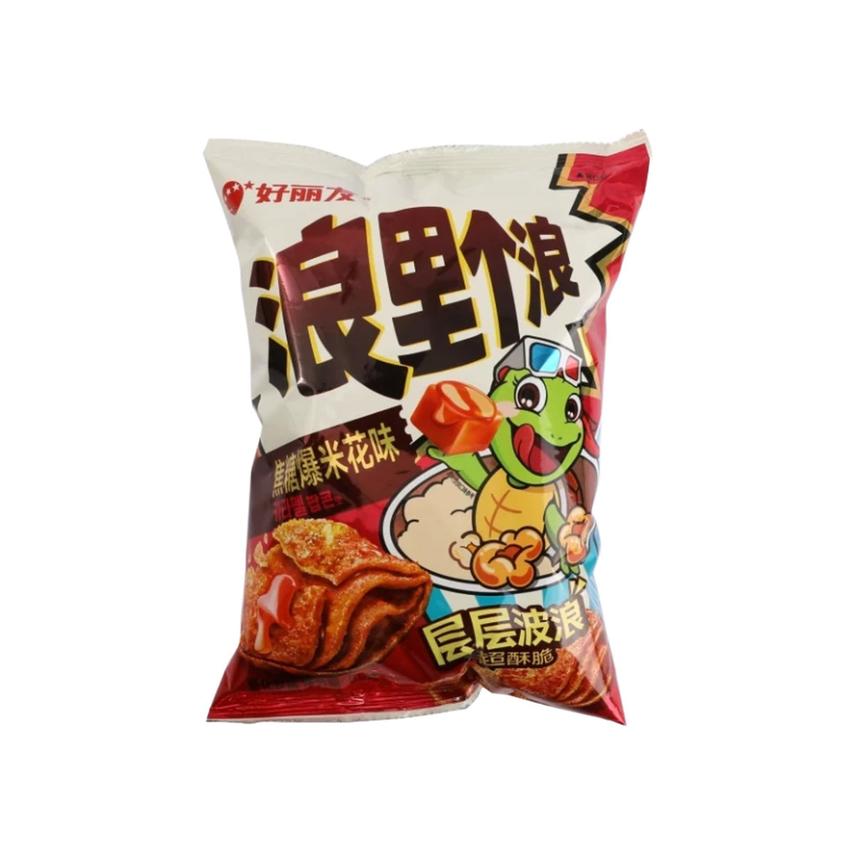 Orion Turtle Chips Caramel Popcorn Flavor (China)