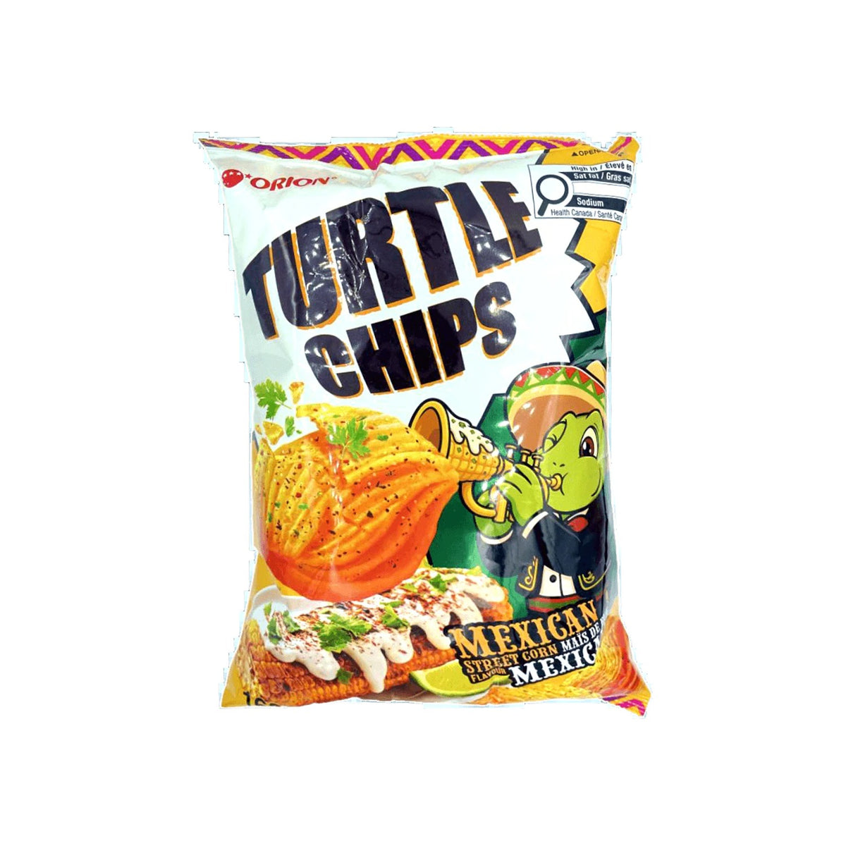 Orion Turtle Chips Mexican Street Corn Flavor (Korea)