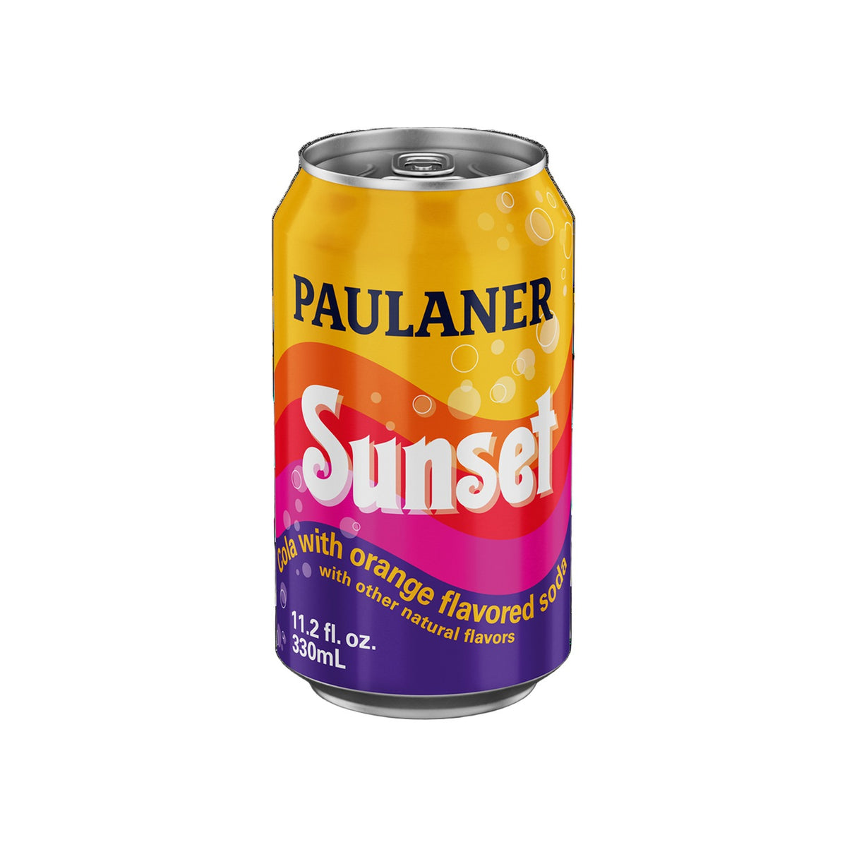 Paulaner Sunset Spezi Cola Orange Soda Can (Germany)