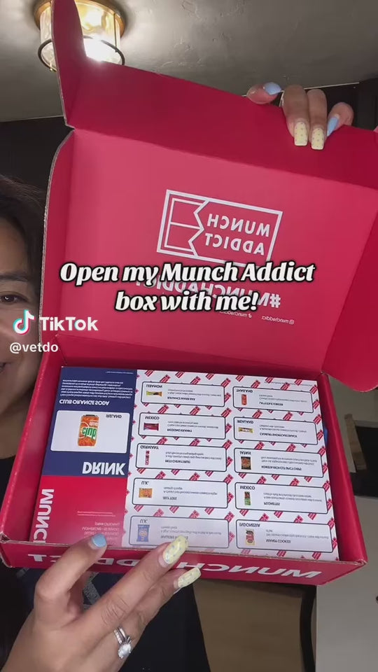 Munch Addict | Exotic International Snacks, Subscription Box & Gifts