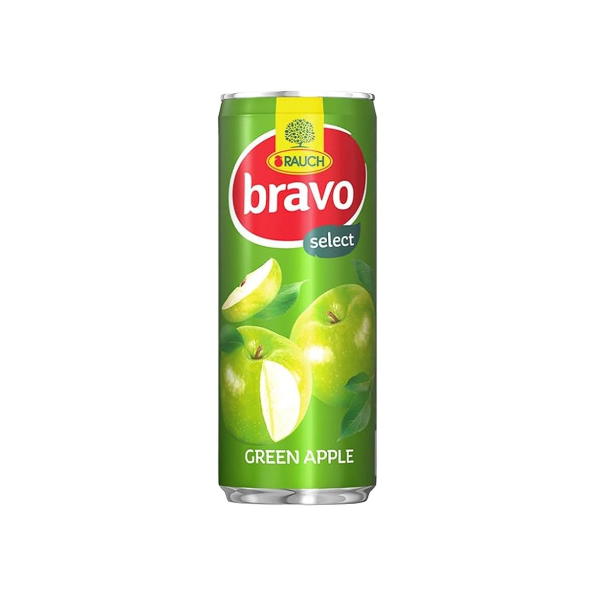 Rauch Bravo Apple Fruit Drink Slim Can (Austria)