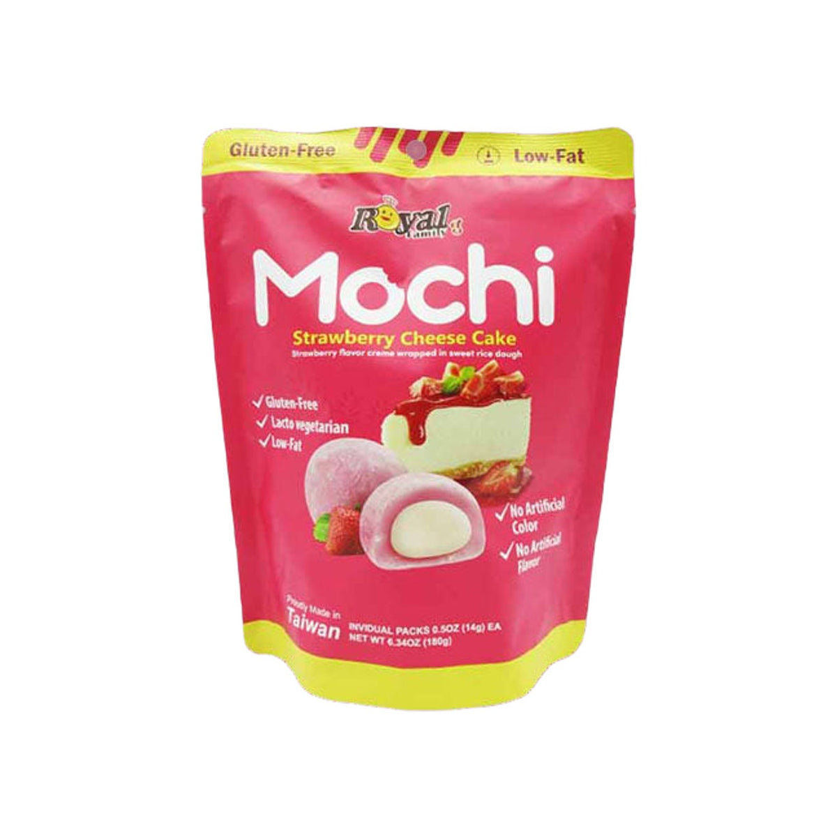 Royal Family Strawberry Cheesecake Rice Mochi (Taiwan) – Munch Addict