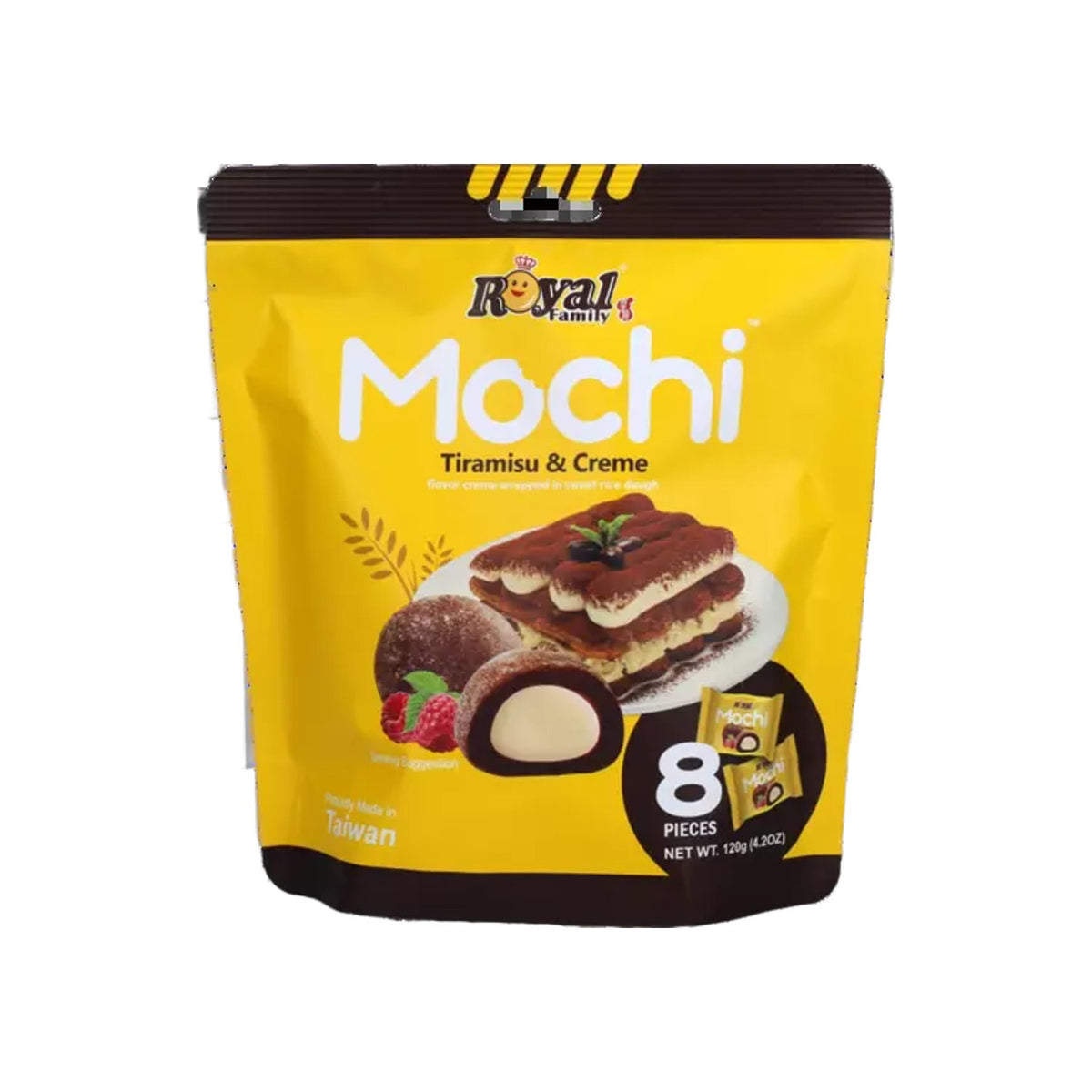 Royal Family Tiramisu Creme Rice Mochi (Taiwan)