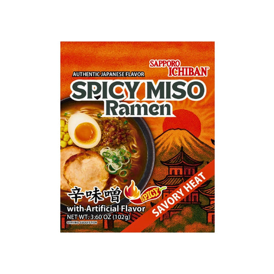 Sapporo Ichiban Spicy Miso Ramen (Japan)