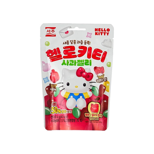 Seoju Hello Kitty Apple Flavored Stuffed Gummies (Korea)