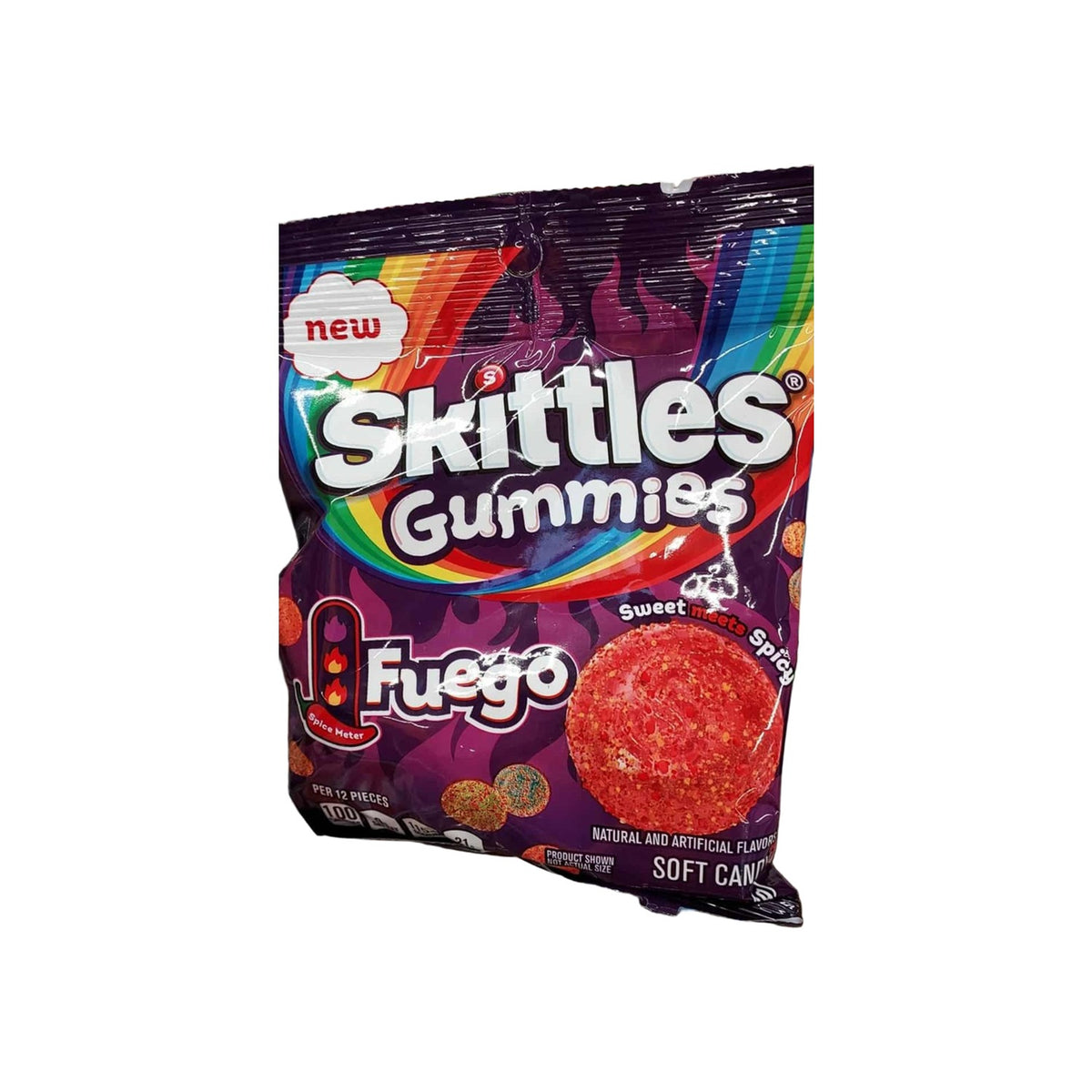 Skittles Fuego Spicy & Sweet Gummies (Mexico)