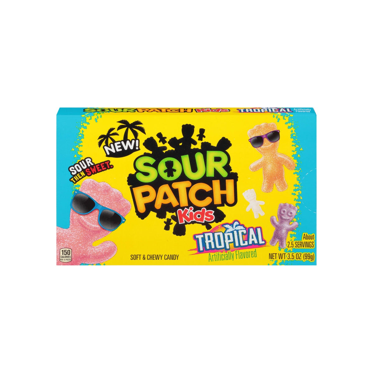 Sour Patch Kids Tropical Soft & Chewy Candy Box (USA)