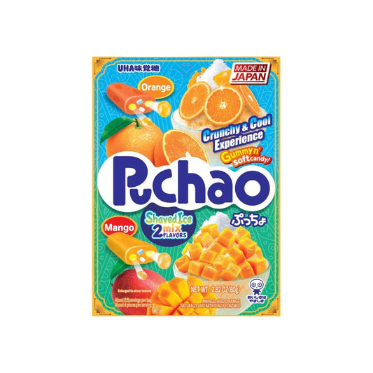 UHA Mikakuto Puchao Reito Frozen Mix Soft Candy Bag (Japan)