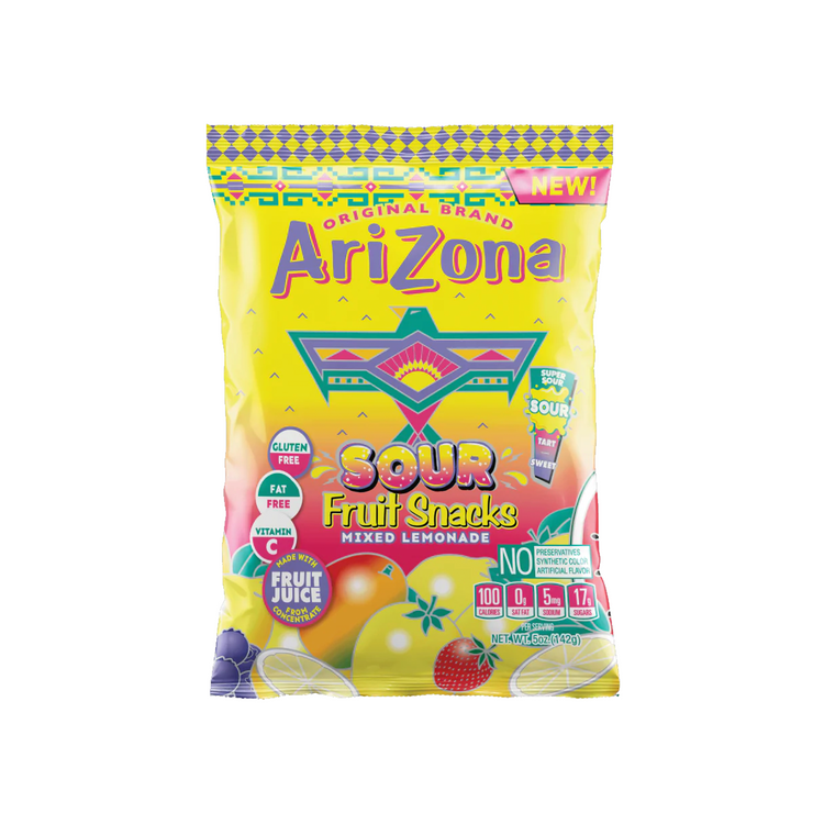 Arizona Sour Fruit Snacks Mixed Lemonade (US)