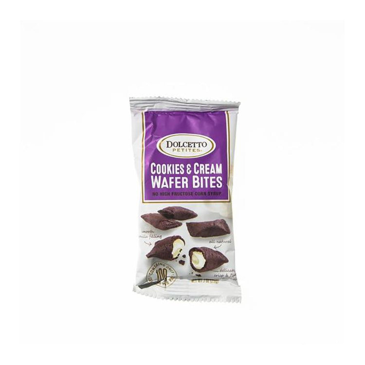 Dolcetto Petites Cookies & Cream Wafer Bites (Italy)
