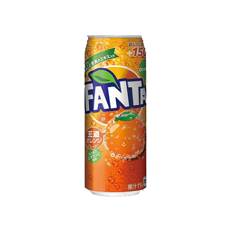Fanta Orange Tall Can (Japan)