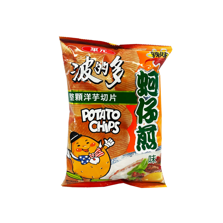 Hwa Yuan Potato Chips Spicy Oyster Omelette (Taiwan)