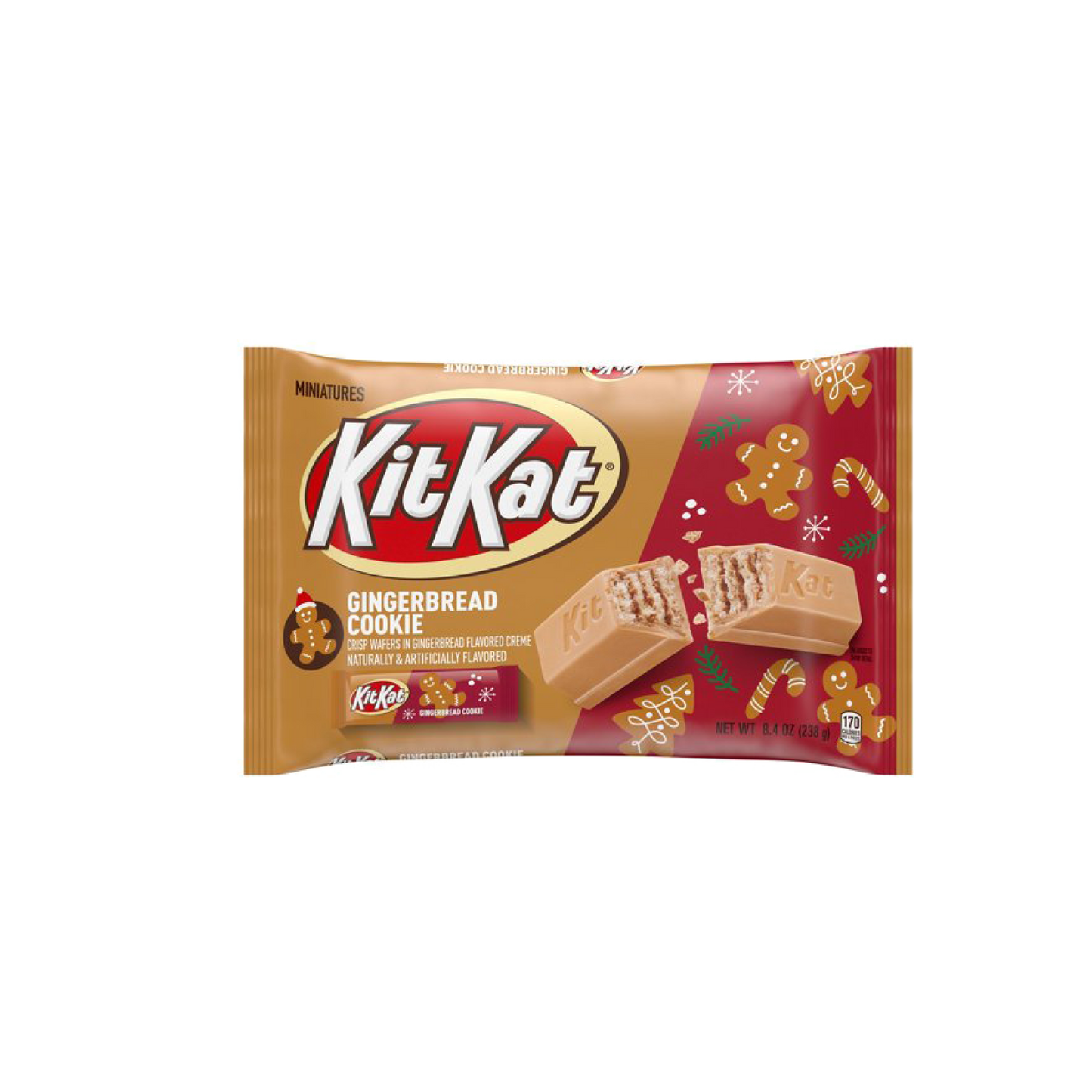 Kit Kat Holiday Gingerbread Bag (US)