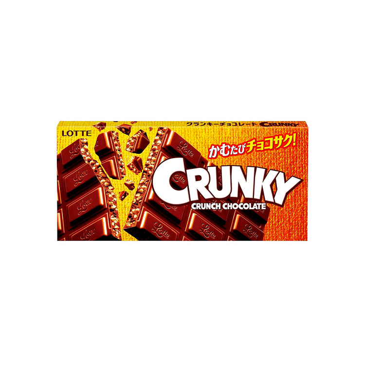 Lotte Crunky Chocolate (Japan)