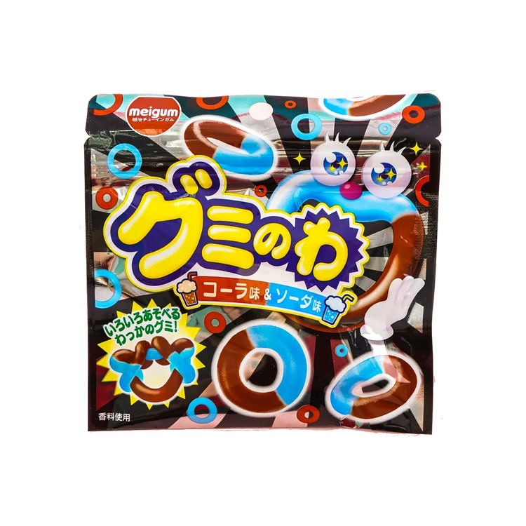 Meigum Gummy No Wa Cola & Soda (Japan)