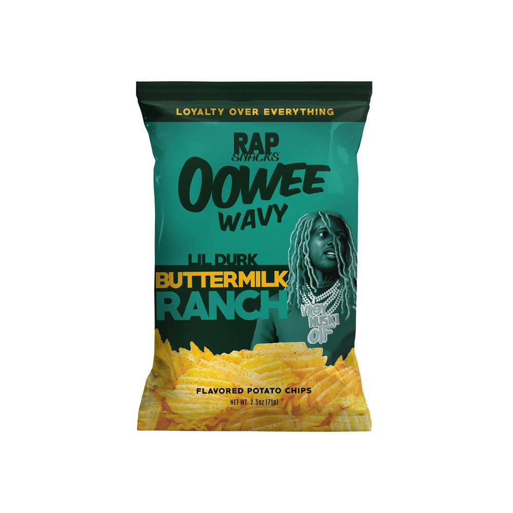 Rap Snacks Oowee Wavy Lil Durk Butter Milk Ranch (US)