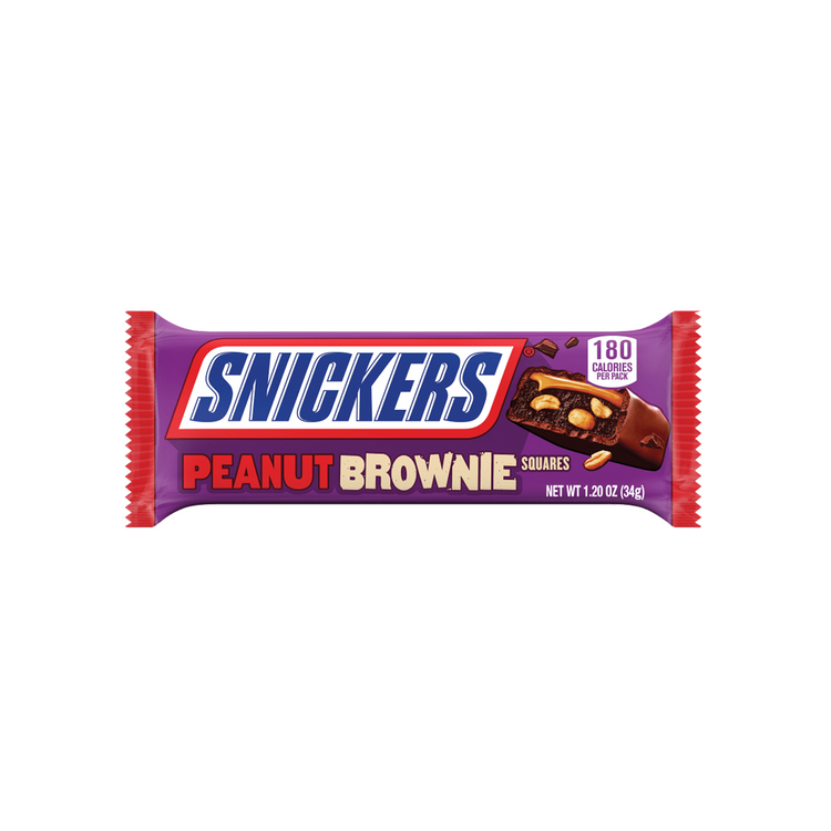 Snickers Peanut Brownie Squares (US)