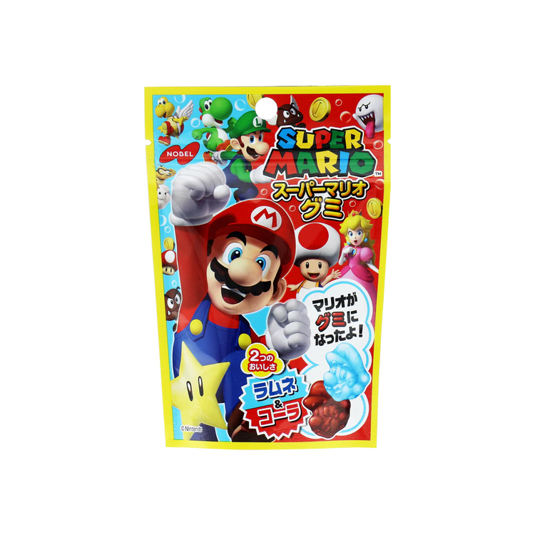Super Mario Ramune & Cola Gummy (Japan)