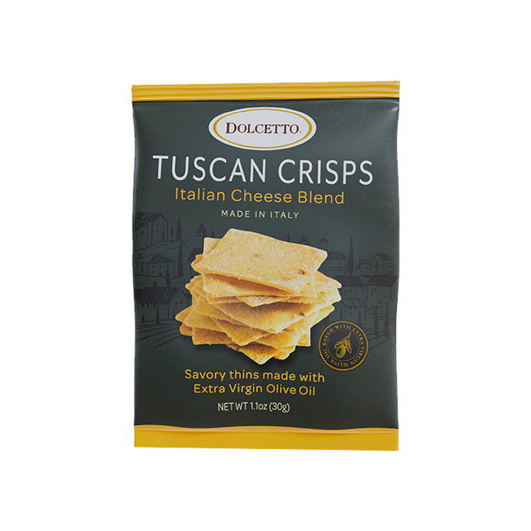 Dolcetto Tuscan Crisps Italian Cheese Blend (Italy)