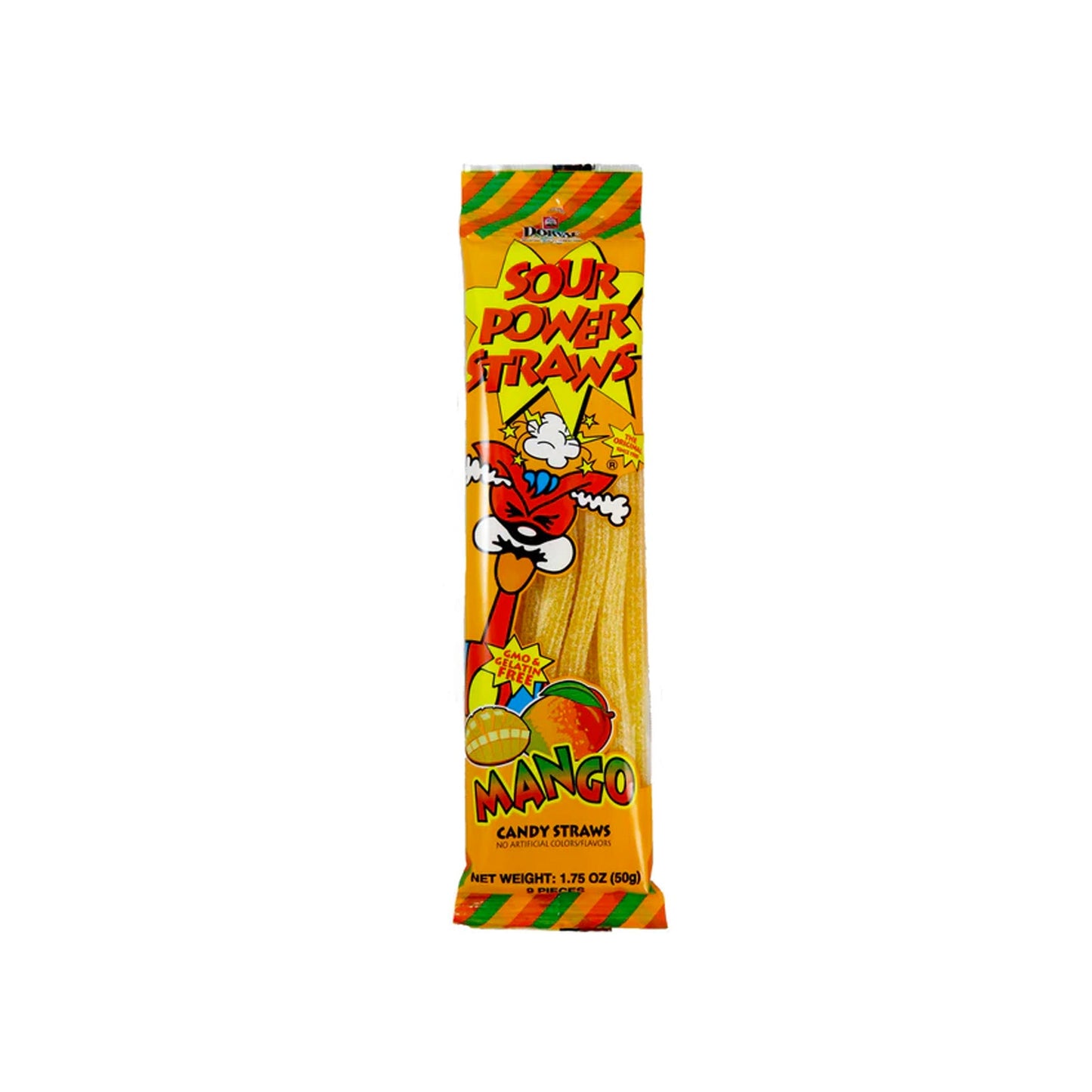 Dorval Sour Power Straws Mango (Netherlands)