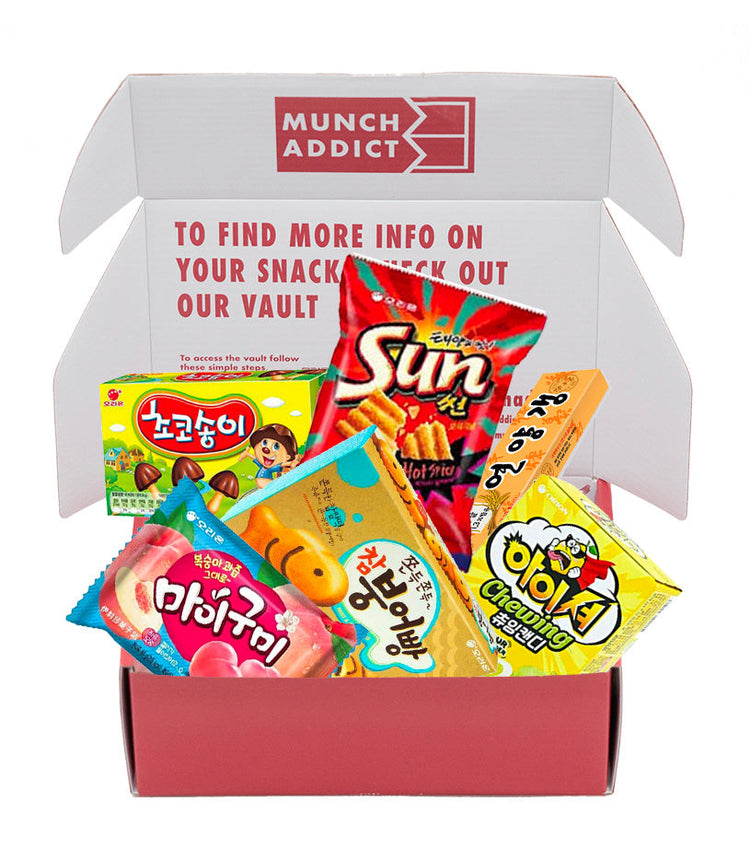 Korea Box - Standard (6 Snacks) - Clawee