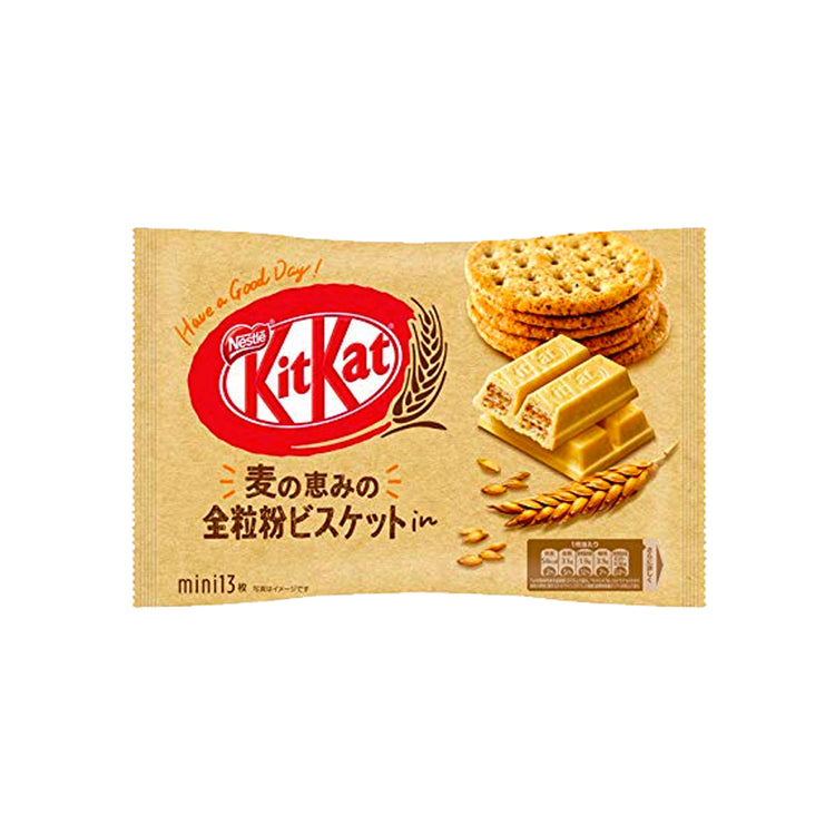 Kit Kat Whole Grain Biscuit Bag (Japan)
