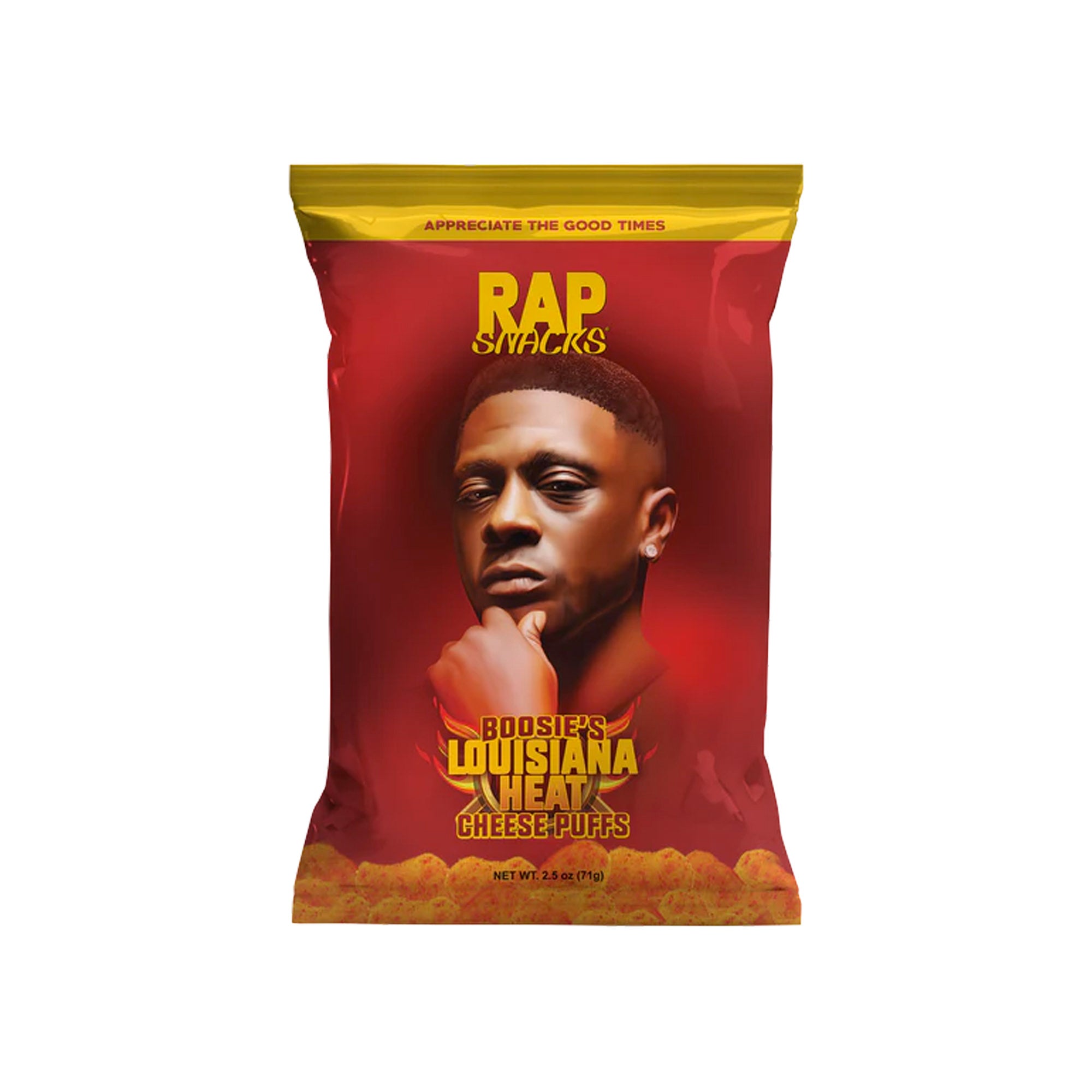 Rap Snacks Boosie's Louisiana Heat Cheese Puffs (US)