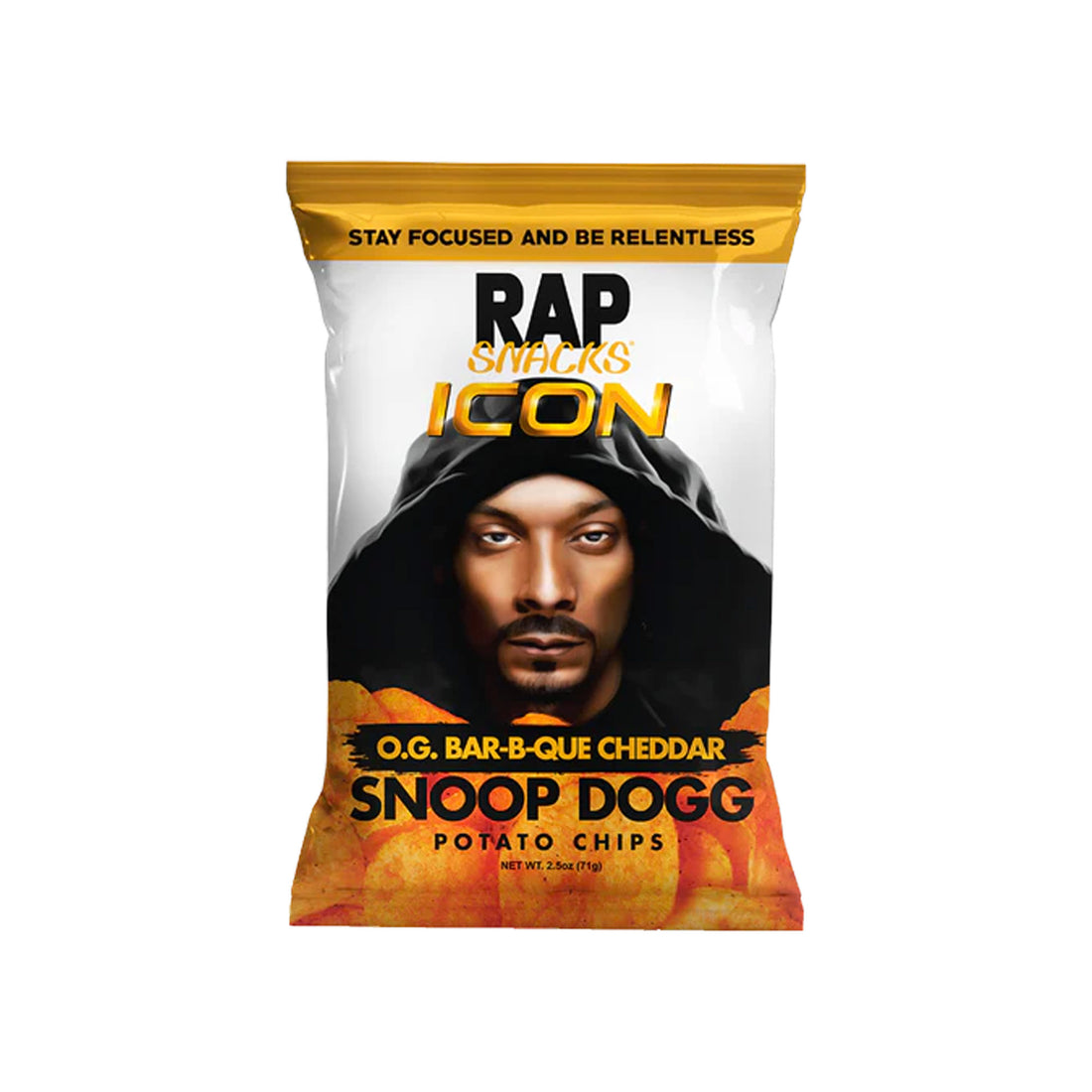 Box Raup Snack Rap Snacks O.G. Bar-B-Que Cheddar Snoop Dogg (US)