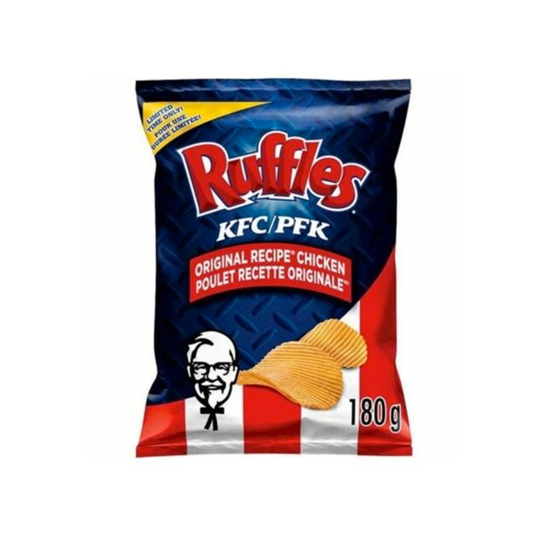 Qfc Ruffle Ruffles KFC Original Recipe Chicken Chips (Canada)