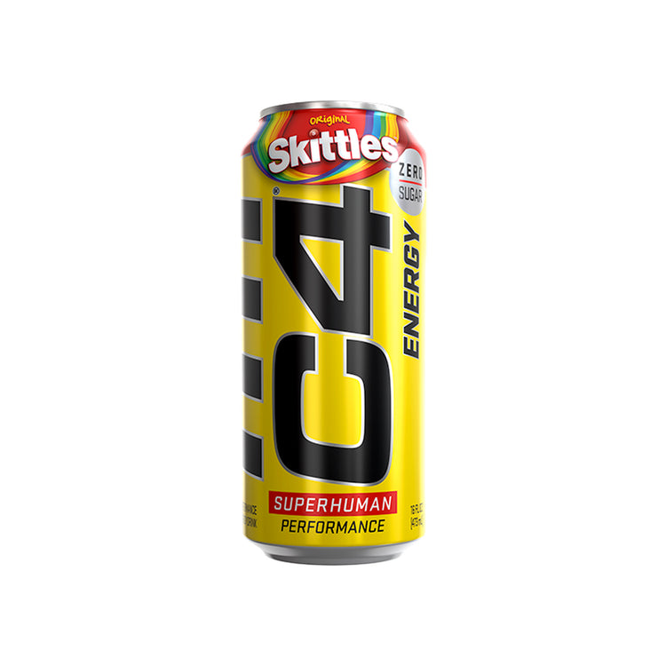 Skittles C4 Energy Drink Tall Can (US)