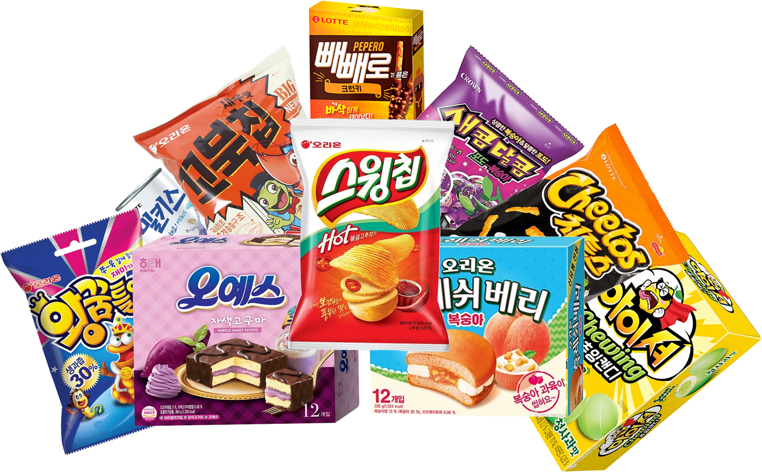 Korean Snack Box Subscription from South Korea