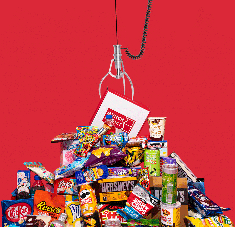 Munch Addict  Exotic International Snacks, Subscription Box & Gifts
