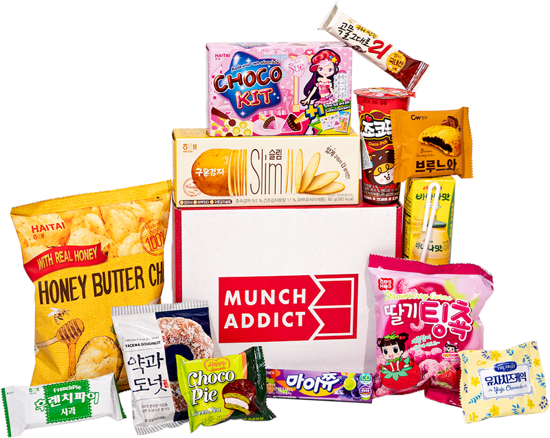 Korean Snack Box Subscription from South Korea