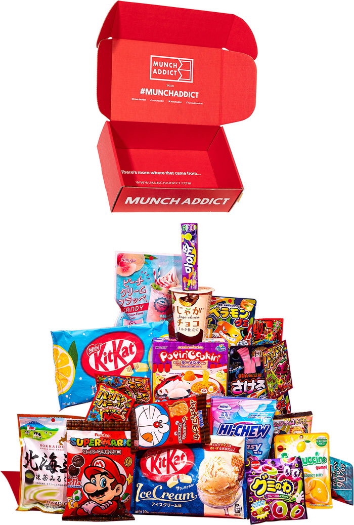 Munch Addict  Exotic International Snacks, Subscription Box & Gifts